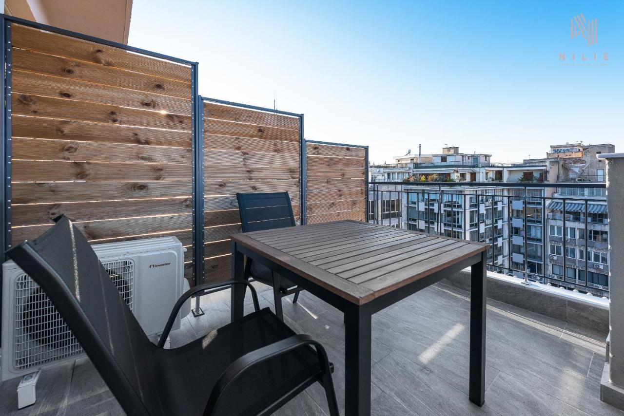 The Skysphere, Nilie Hospitality Mgmt Apartment Thessaloníki Ngoại thất bức ảnh