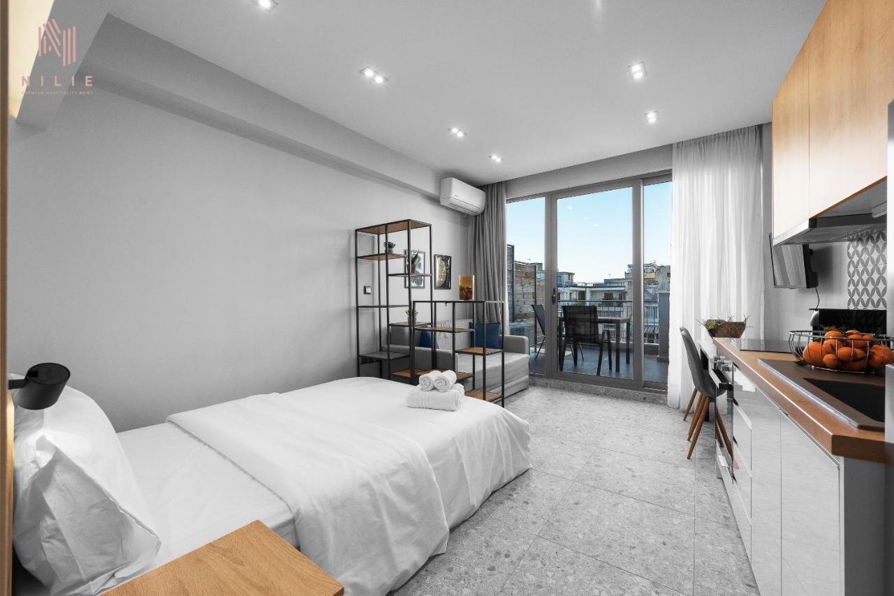The Skysphere, Nilie Hospitality Mgmt Apartment Thessaloníki Ngoại thất bức ảnh